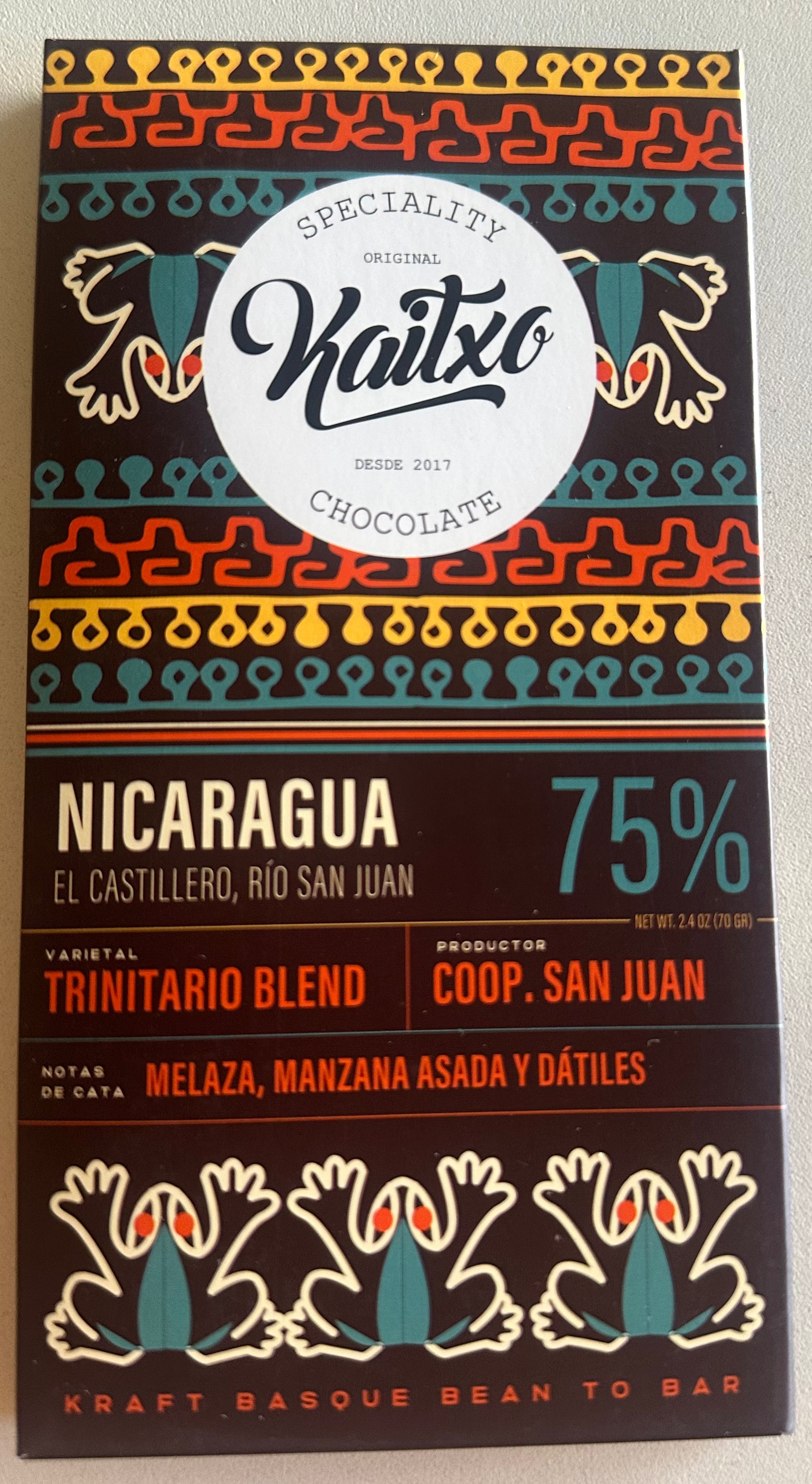 Kaitxo, Nicaragua 75%