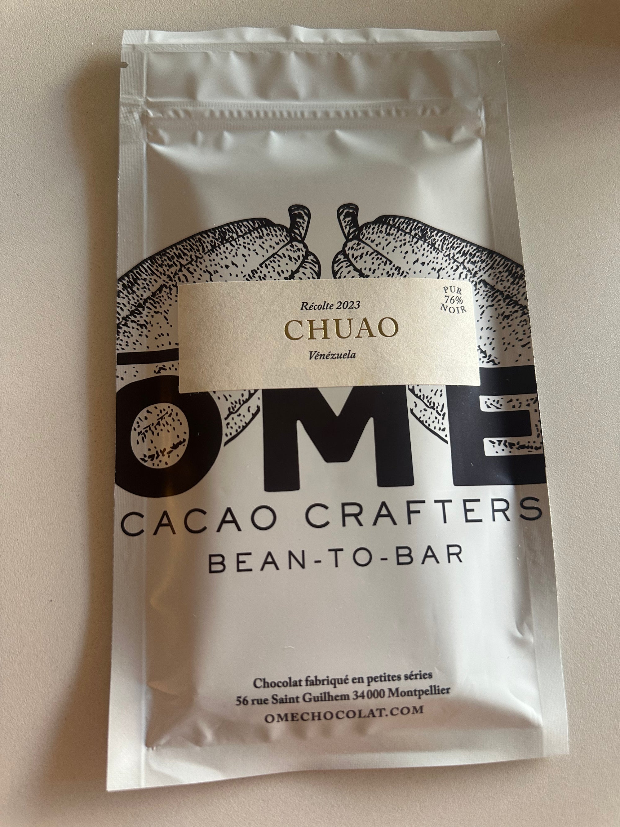 Ome Cacau Crafter, Chuao Venezuela 76%