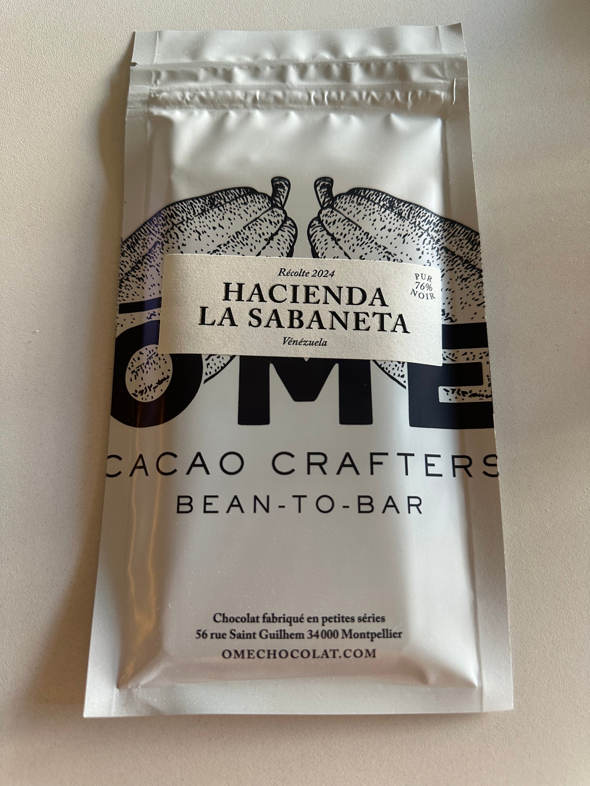 Ome Cacau Crafter, Hacienda La Sabaneta 76%