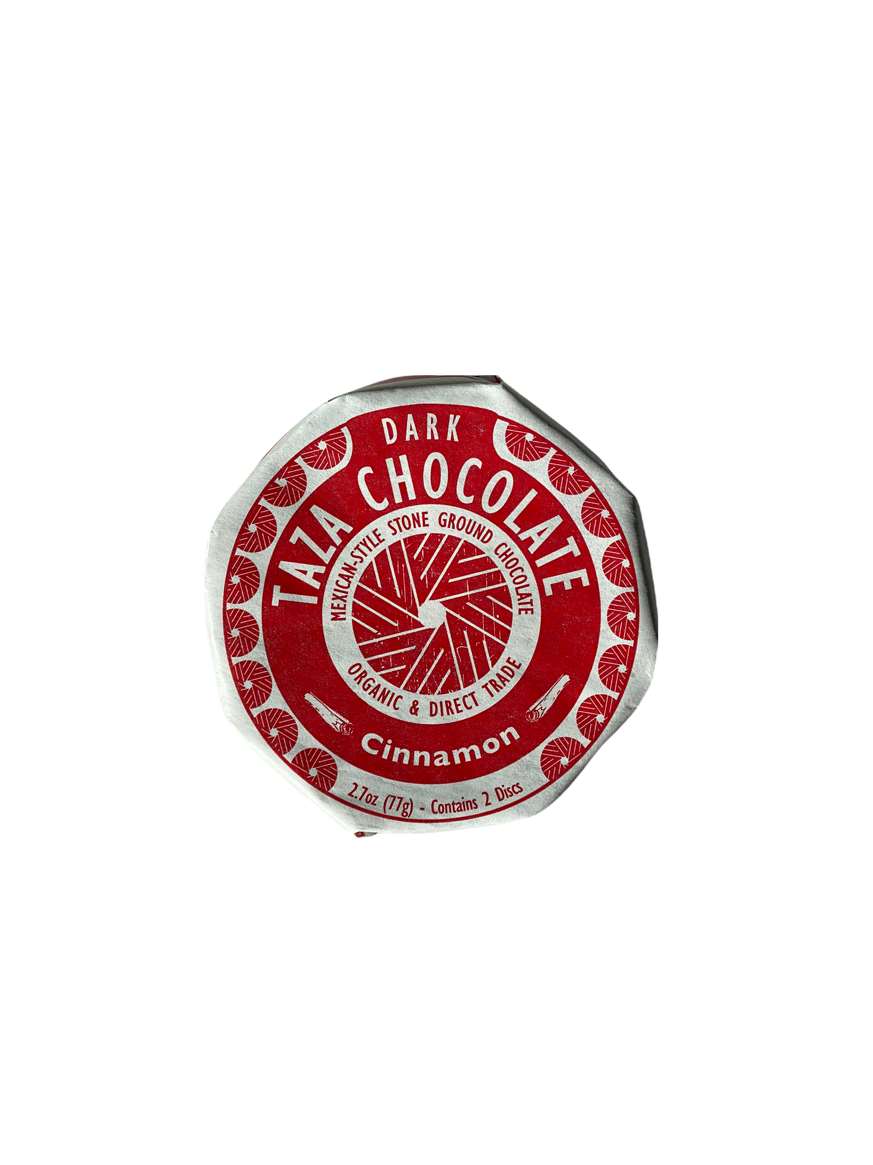 Taza Chocolate discs, cinnamon 50%